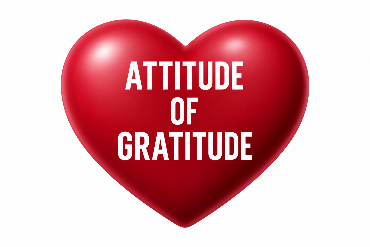 The Attitude of Gratitude